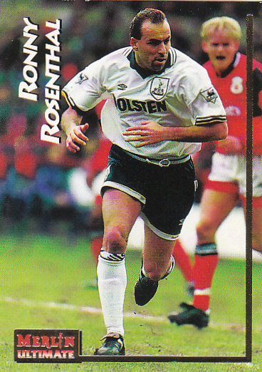 Ronny Rosenthal Tottenham Hotspur 1995/96 Merlin Ultimate #208